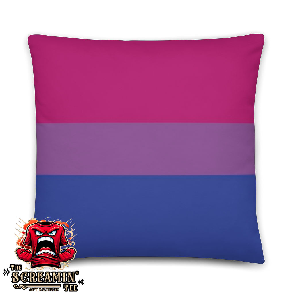 BISEXUAL PRIDE PILLOW