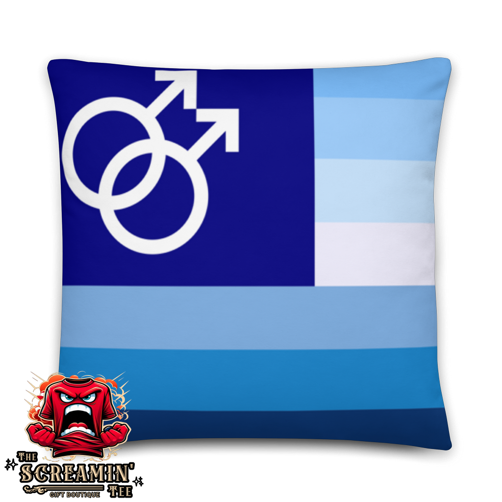 GAY MEN PRIDE IV PILLOW