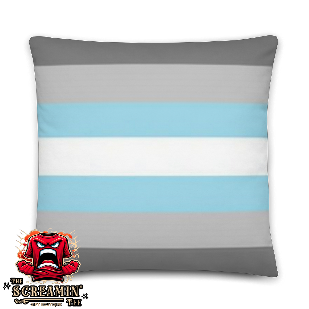 DEMIGENDER DEMIBOYS PRIDE PILLOW