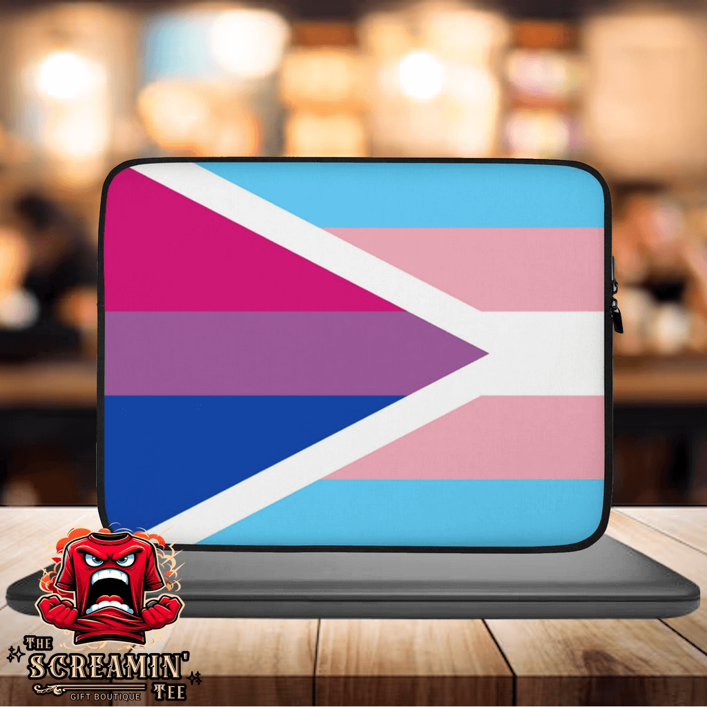 Transgender Bisexual II Pride Laptop Sleeve
