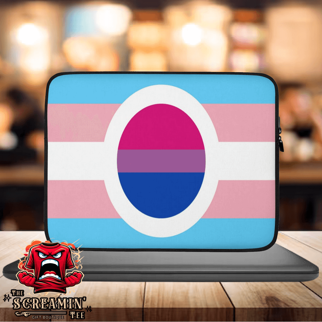 Transgender Bisexual I Pride Laptop Sleeve