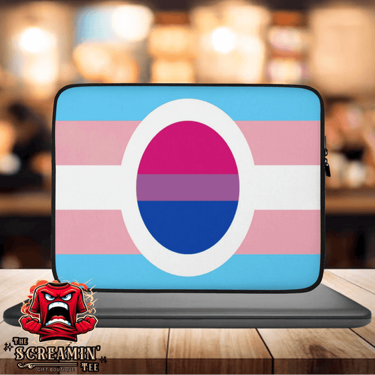 Transgender Bisexual I Pride Laptop Sleeve