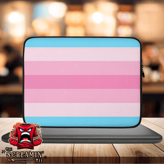 Transfem Pride Laptop Sleeve