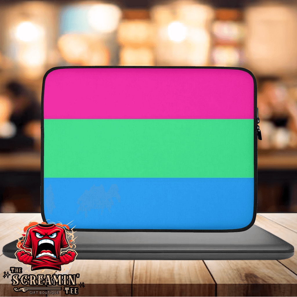 Polysexual Pride Laptop Sleeve