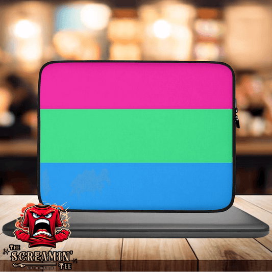Polysexual Pride Laptop Sleeve