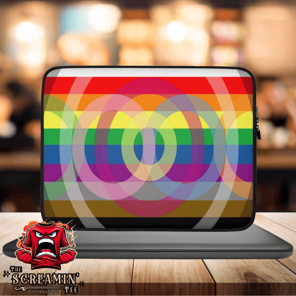 Outburo Intersectional Pride Laptop Sleeve