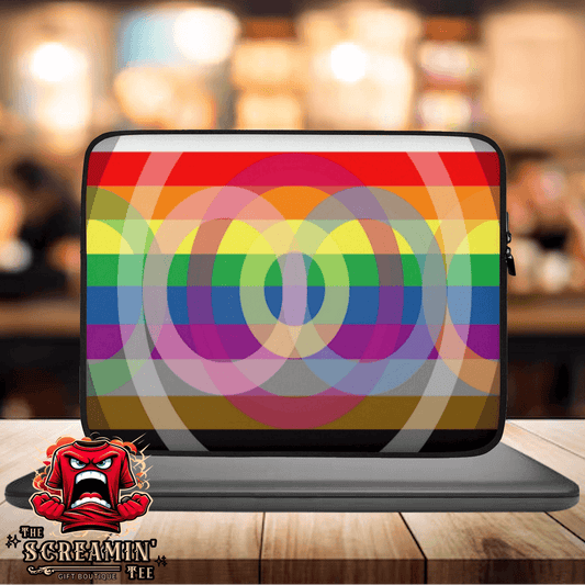 Outburo Intersectional Pride Laptop Sleeve