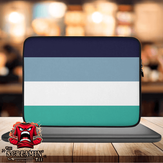 Oriented Aroace Pride Laptop Sleeve
