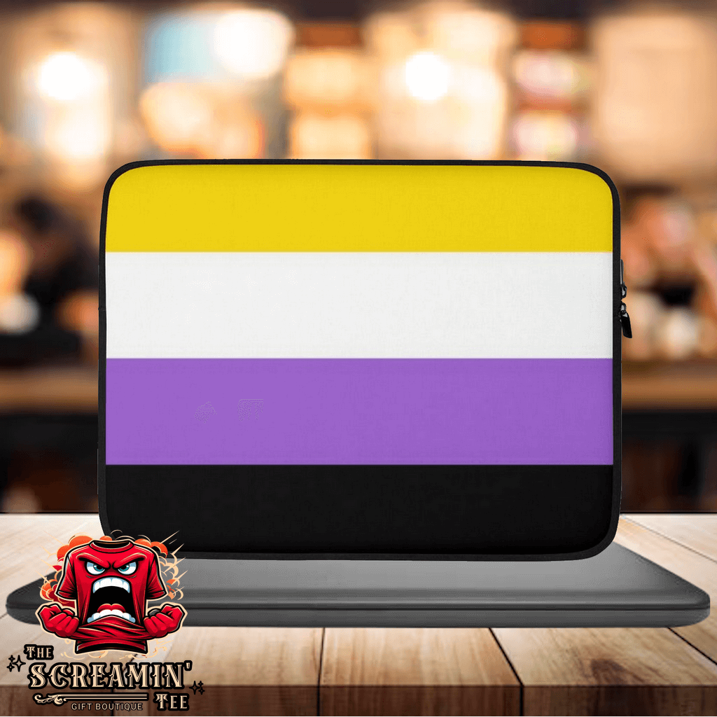 Nonbinary Pride Laptop Sleeve