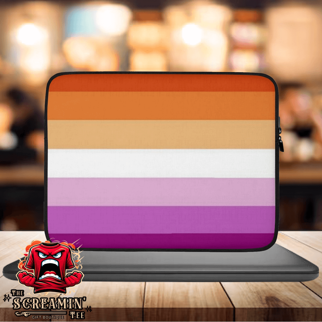 Lesbian Pride Laptop Sleeve