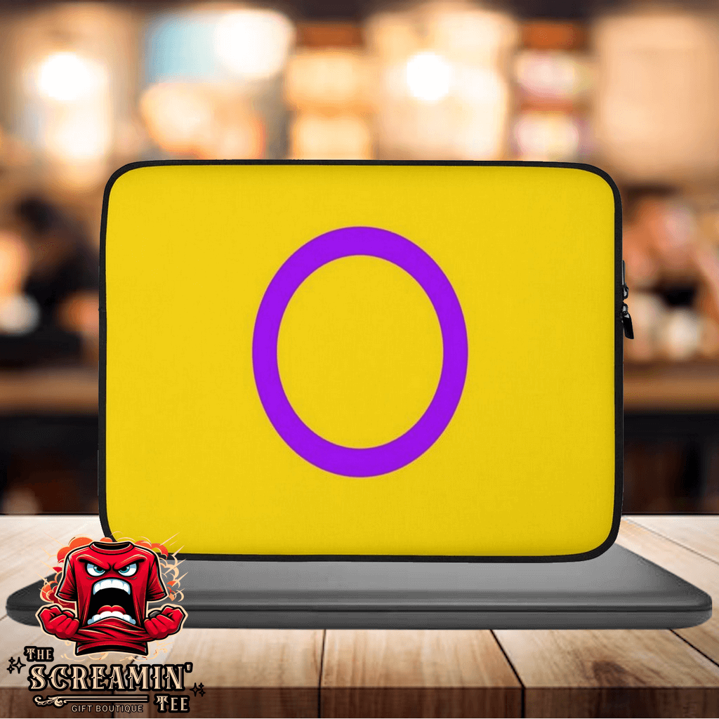 Intersex Pride Laptop Sleeve