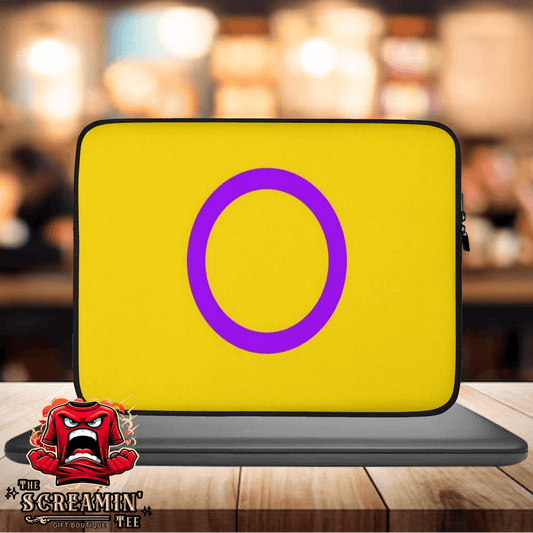 Intersex Pride Laptop Sleeve