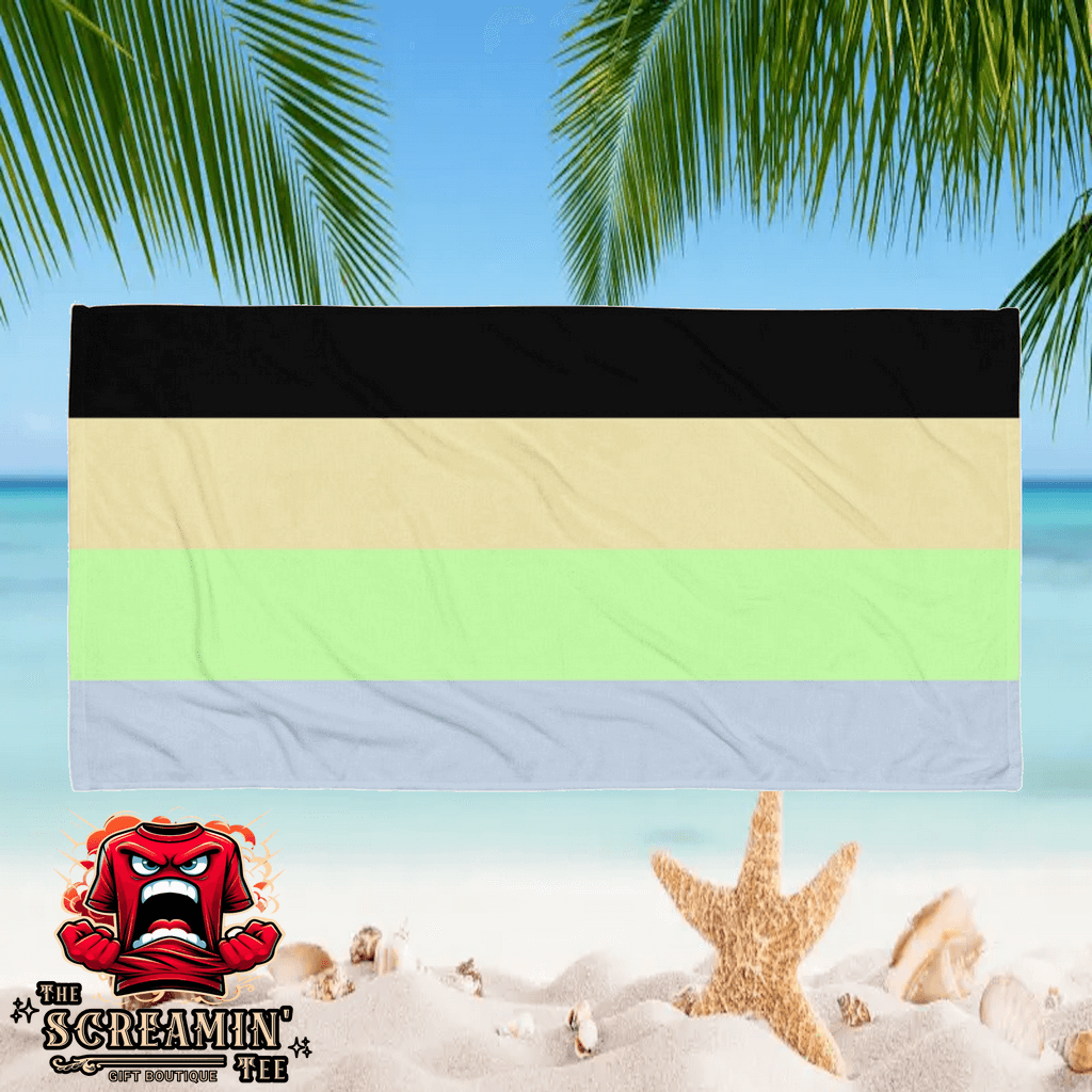 Cassgender Pride Beach Towel