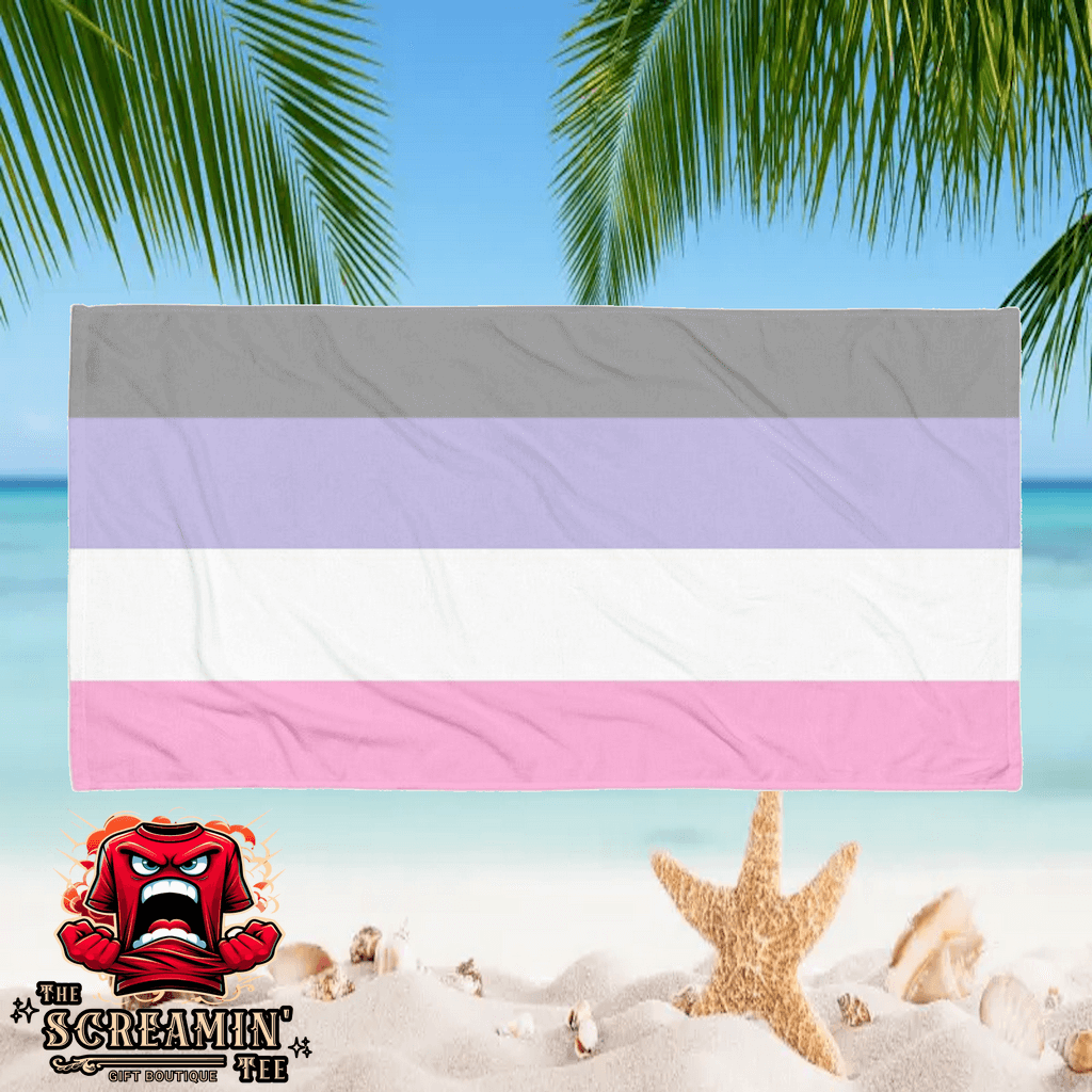 Cupiosexual Pride Beach Towel
