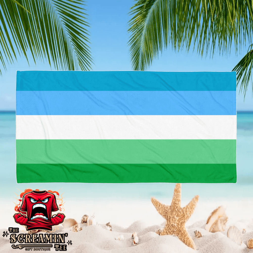 Gay Men III Pride Beach Towel