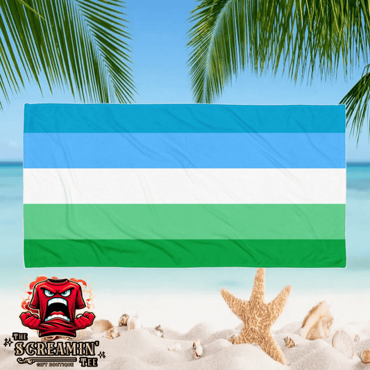 Gay Men III Pride Beach Towel