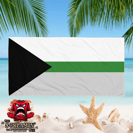 Demiromantic Pride Beach Towel