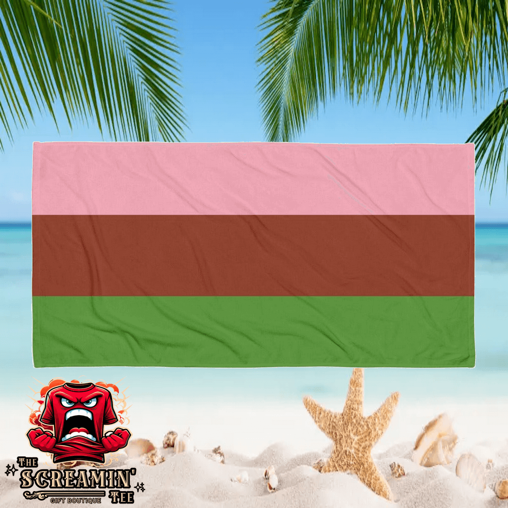 Gynosexual Pride Beach Towel