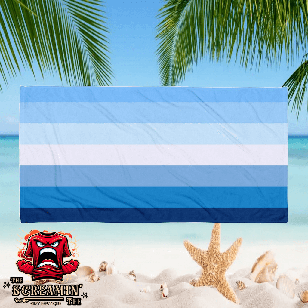Gay Men I Pride Beach Towel