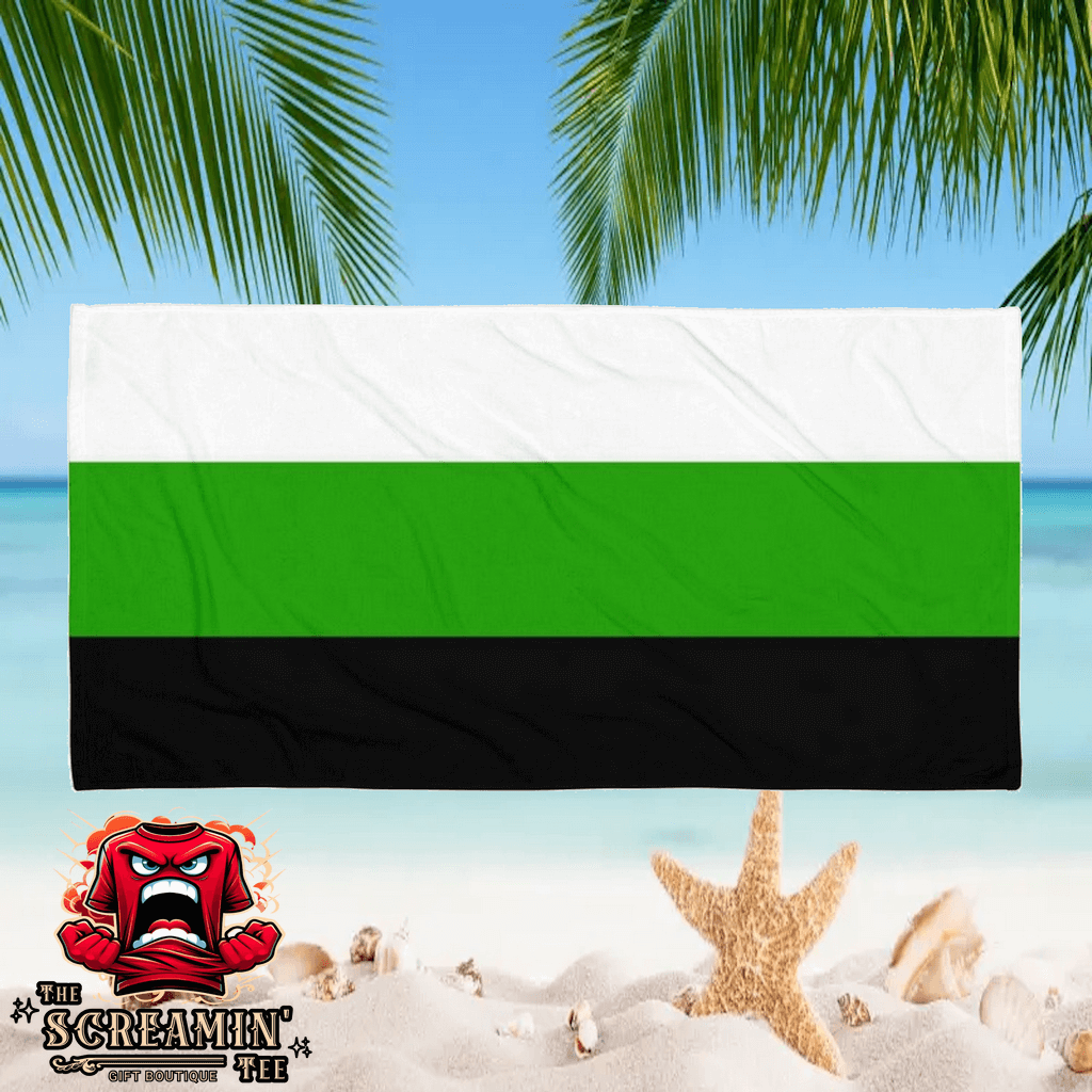 Neutrois Pride Beach Towel