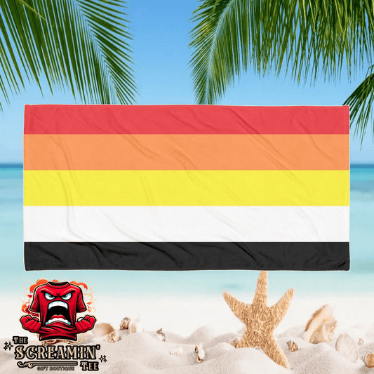 Lithosexual Pride Beach Towel