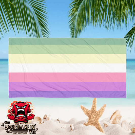Genderfae Pride Beach Towel