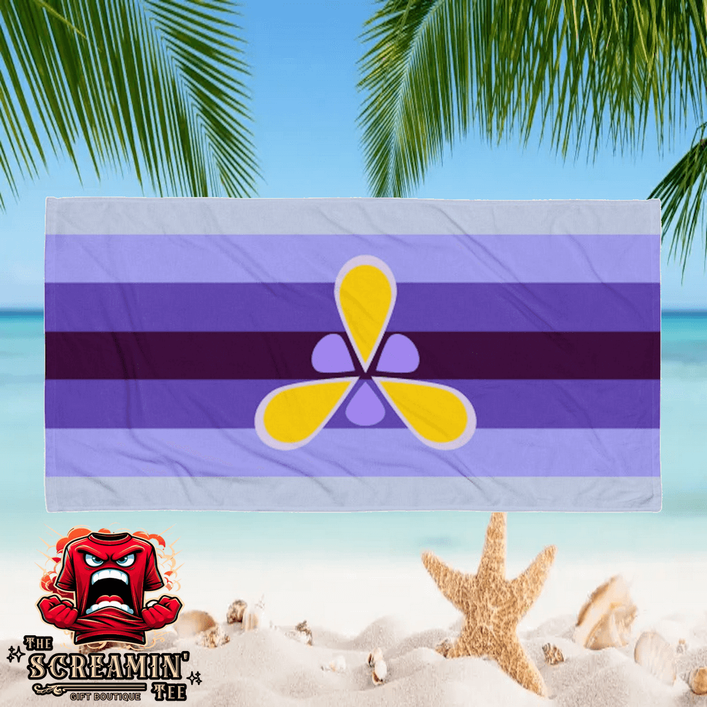 Xenogender Pride Beach Towel