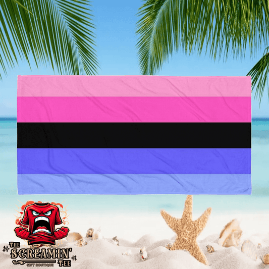 Omnisexual Pride Beach Towel