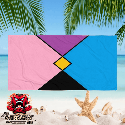 Pocket Gender Pride Beach Towel