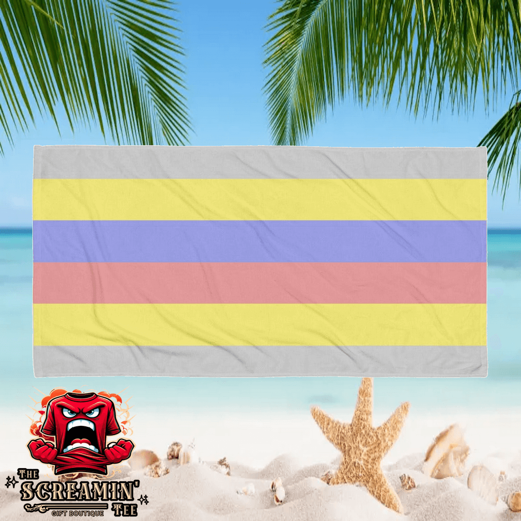 Pivotgender Pride Beach Towel