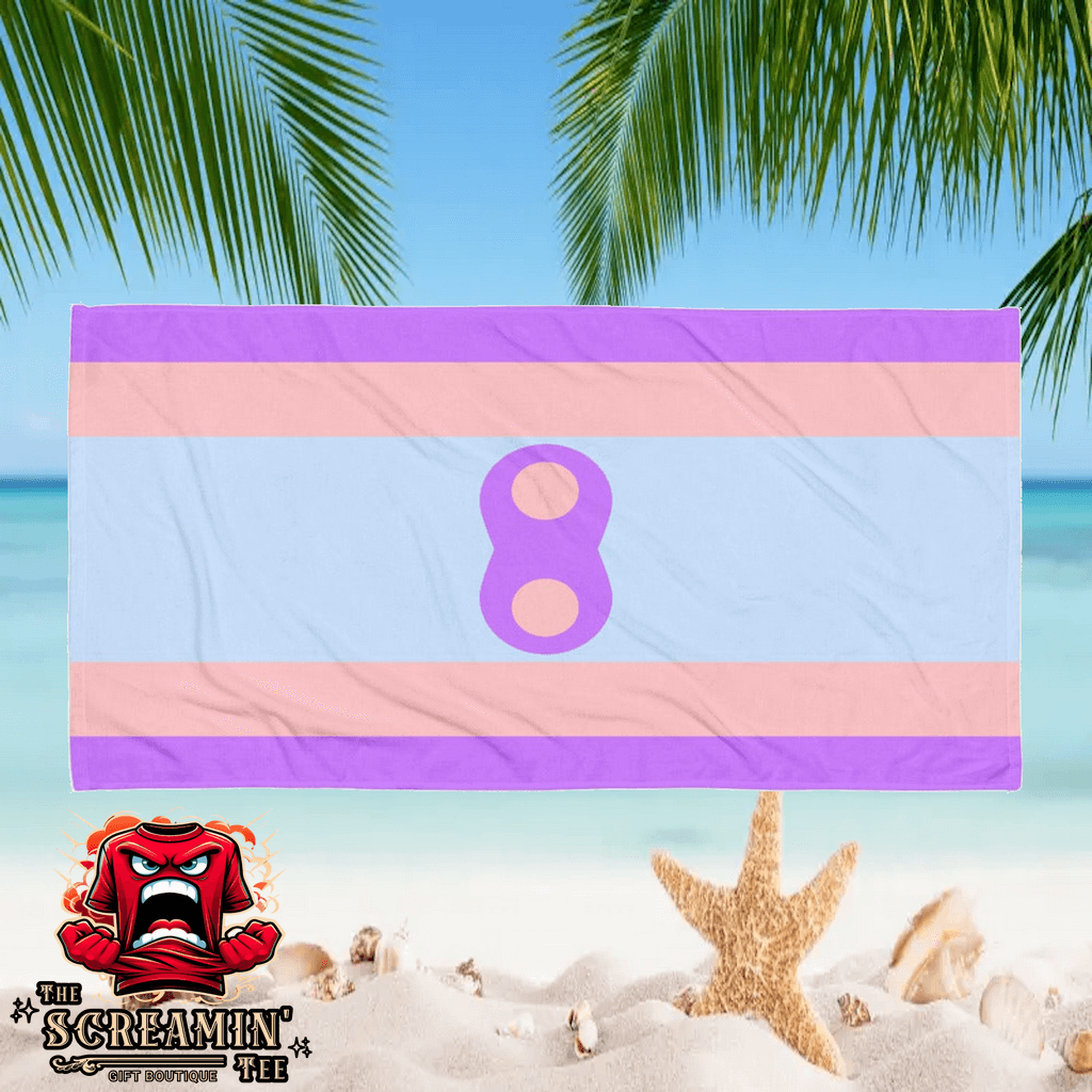 Noninsexual Pride Beach Towel