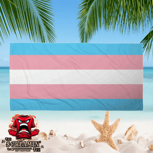Transgender Pride Beach Towel