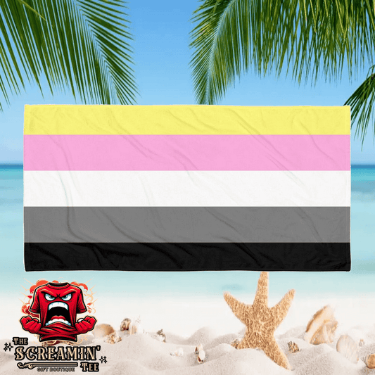 Queerplatonic Pride Beach Towel