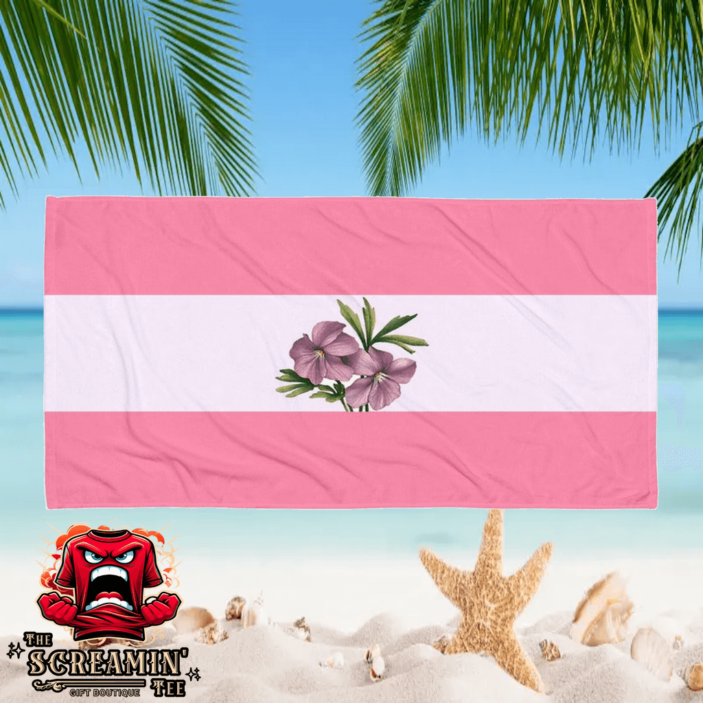 Sapphic Pride Beach Towel