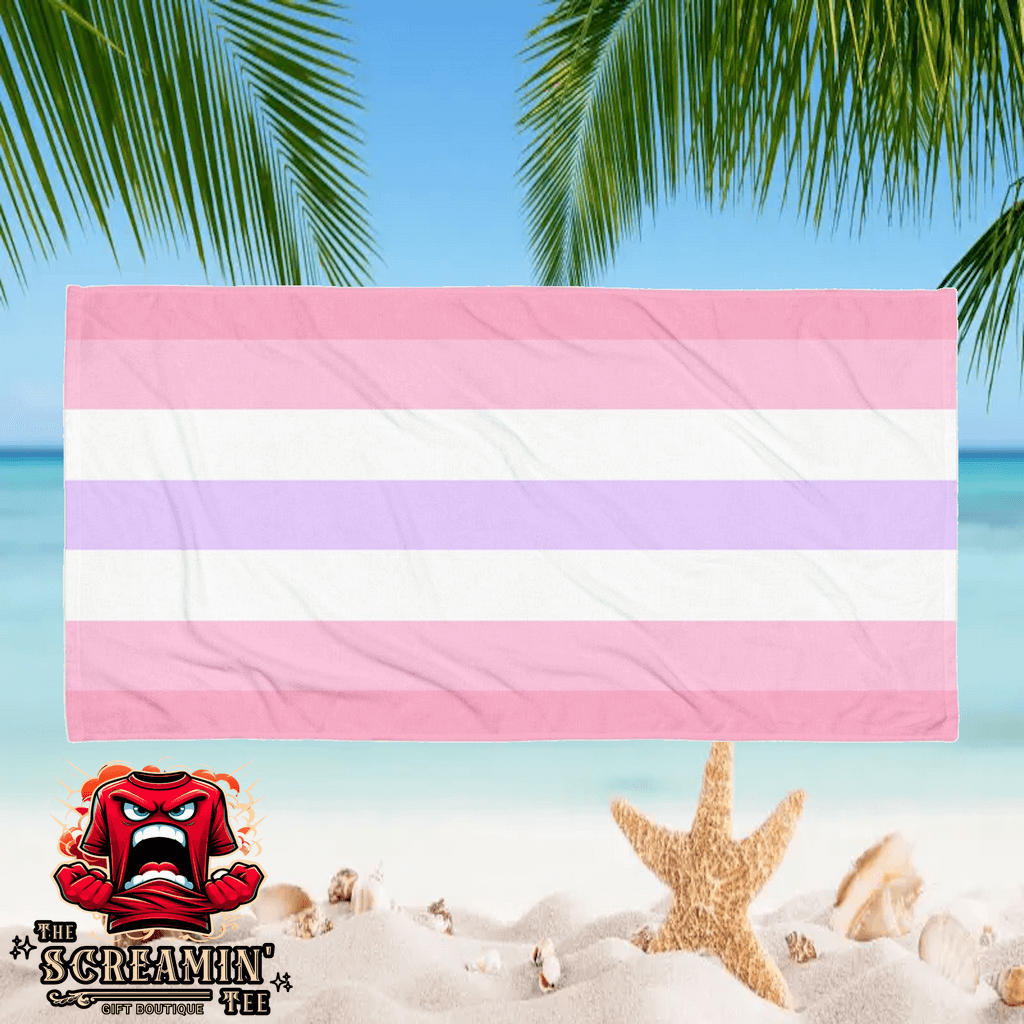 Pomosexual Pride Beach Towel