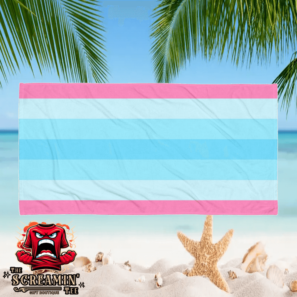 Transmasc Pride Beach Towel