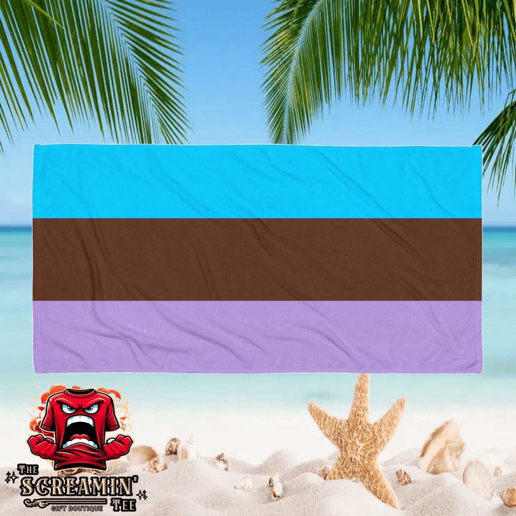 Androsexual Pride Beach Towel