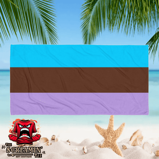 Androsexual Pride Beach Towel