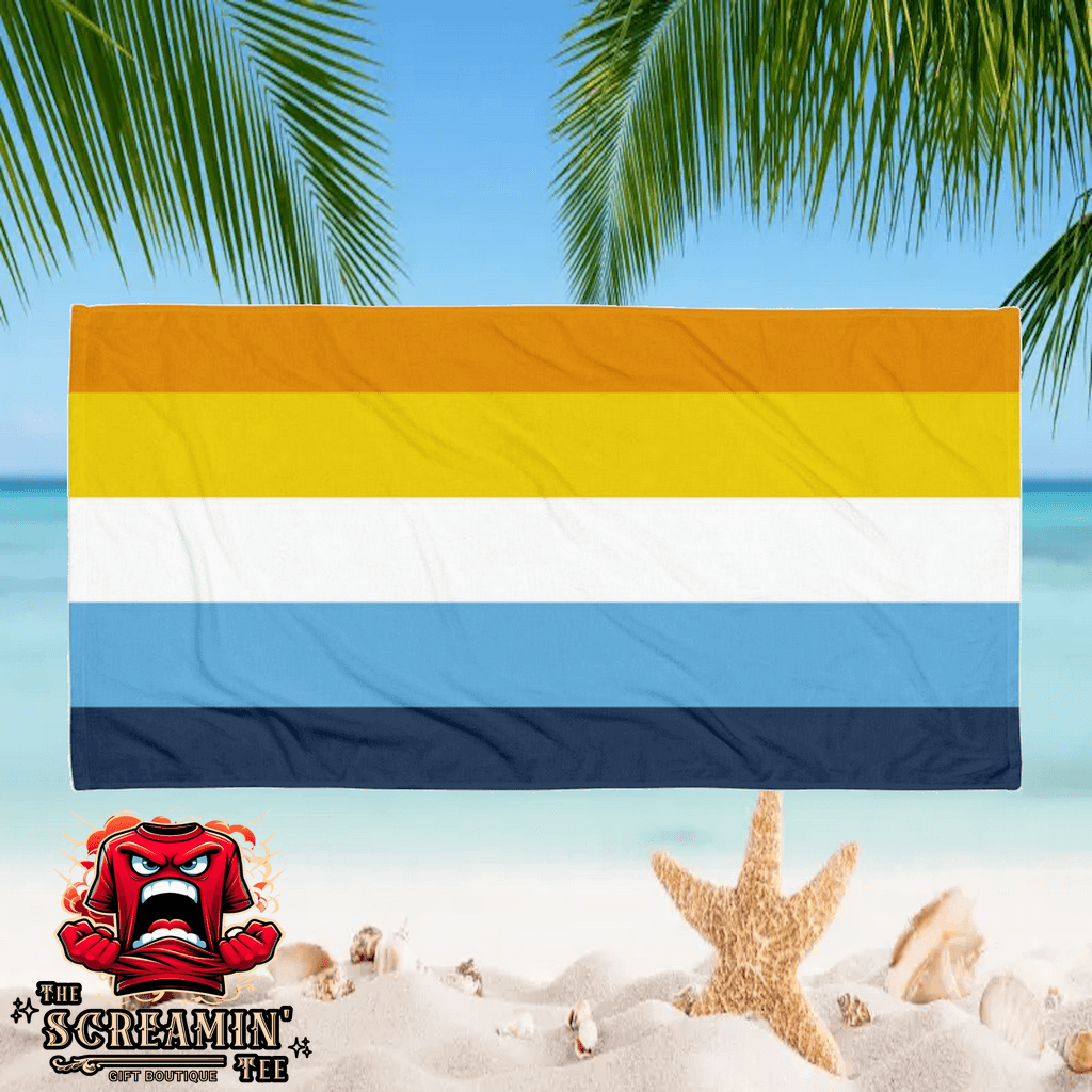 Aroace Pride Beach Towel