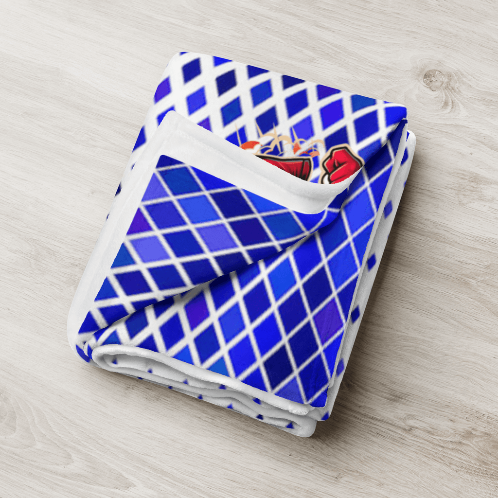 The Screamin' Tee Blanket | Sapphire