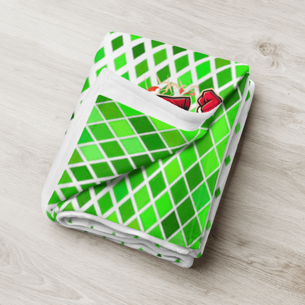 The Screamin' Tee Blanket | Peridot