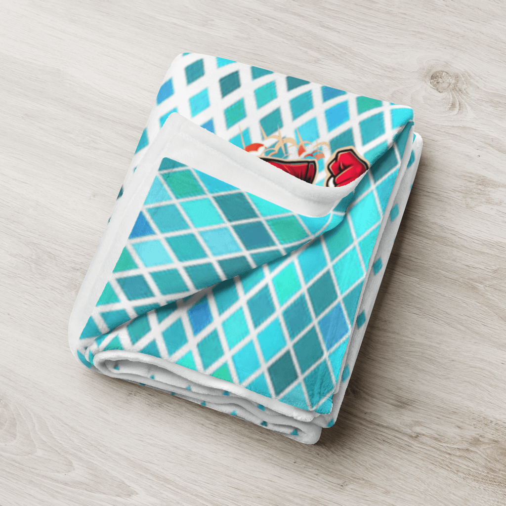 The Screamin' Tee Blanket | Lapis