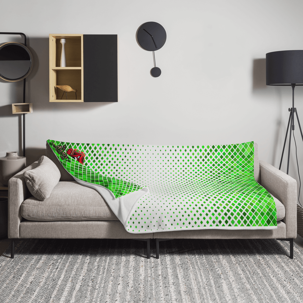 The Screamin' Tee Blanket | Peridot