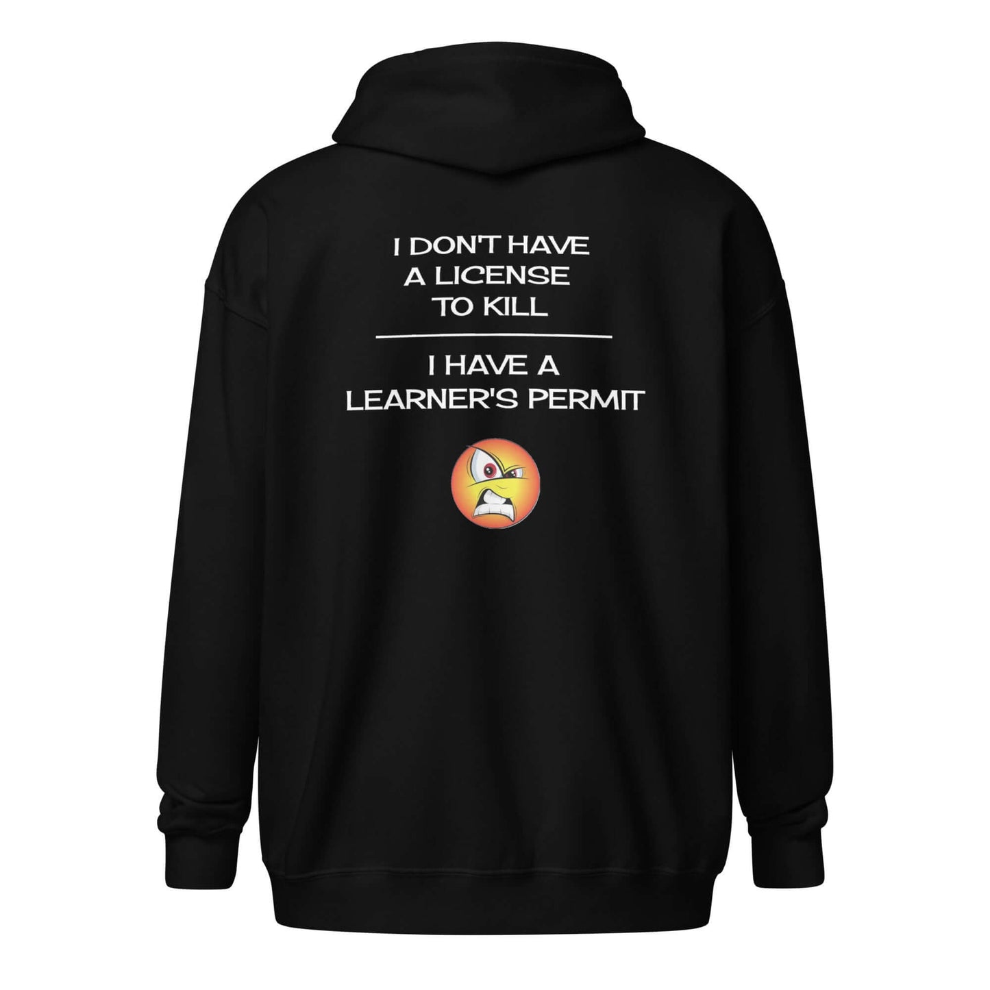 License Permit Zip Hoodie
