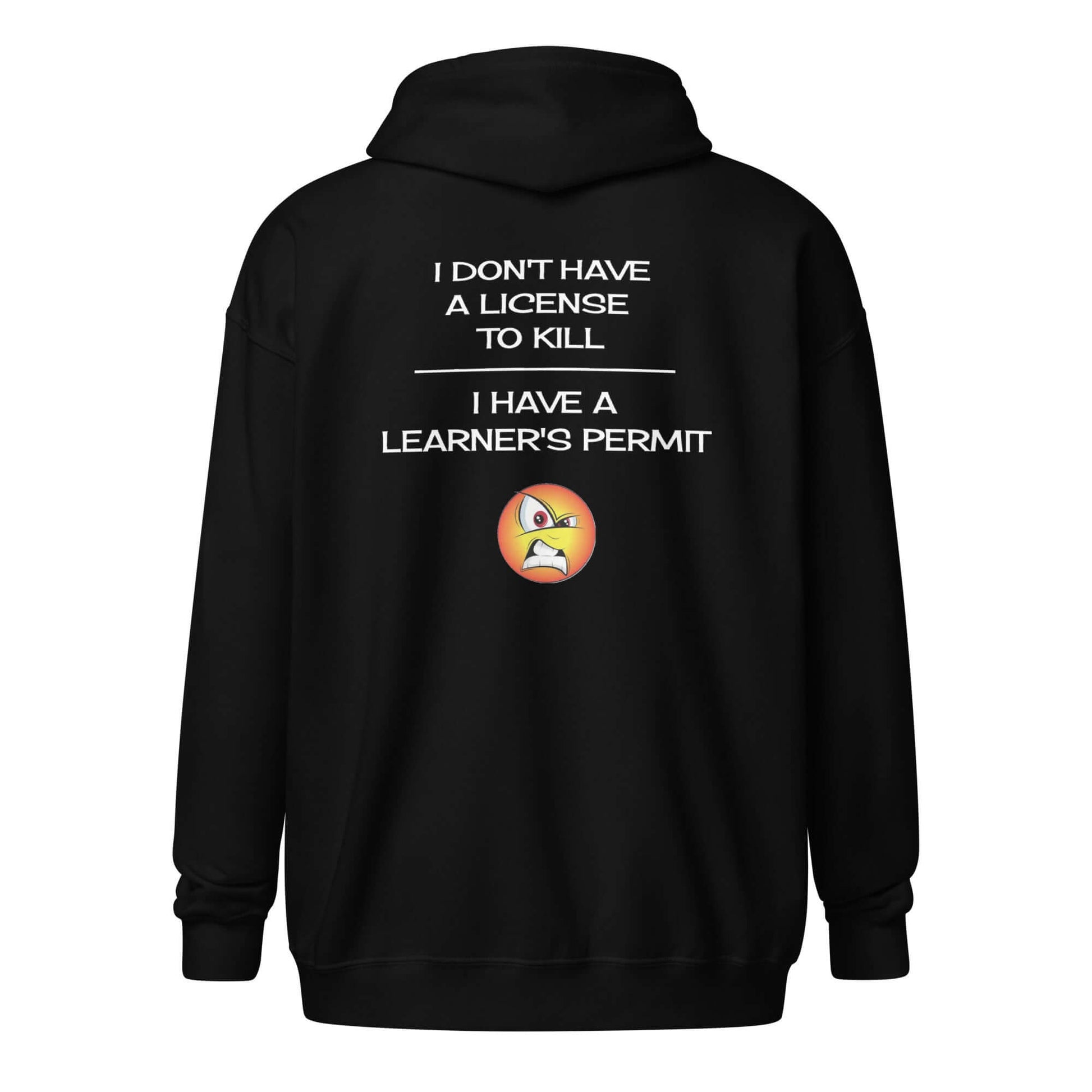 License Permit Zip Hoodie