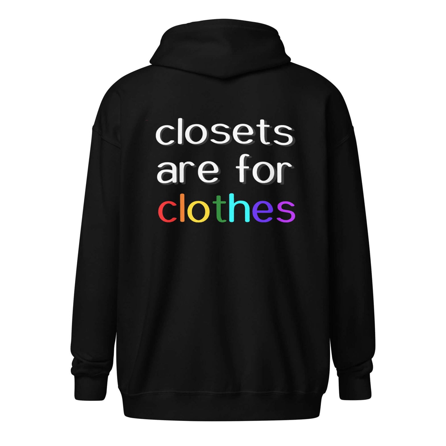 Closets Clothes Zip Hoodie
