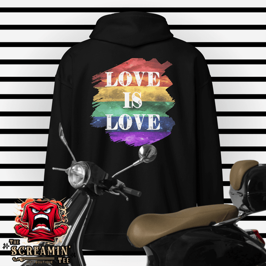 Love Is Love Zip Hoodie