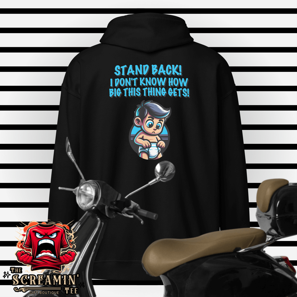 Stand Back Zip Hoodie