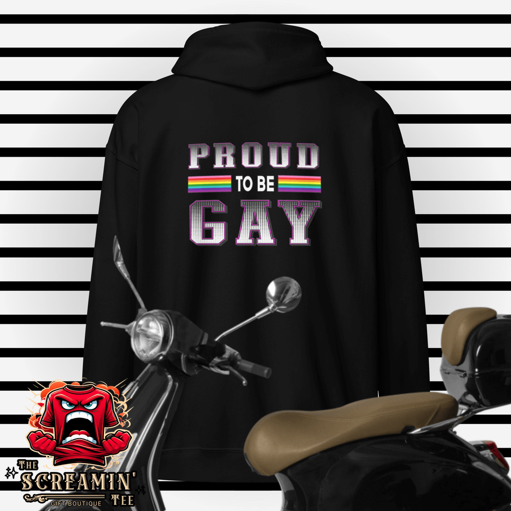 Proud To Be Gay Zip Hoodie