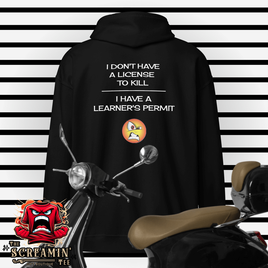 License Permit Zip Hoodie